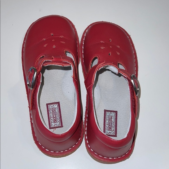 Lamour Classic Red Girls Shoes